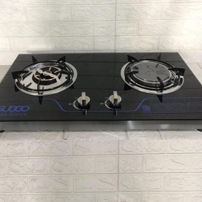 KOMPOR GAS 2 TUNGKU MIX BARA SUGGO SG-209 BISA TANAM / BISA MEJA NON AFF546D65DF