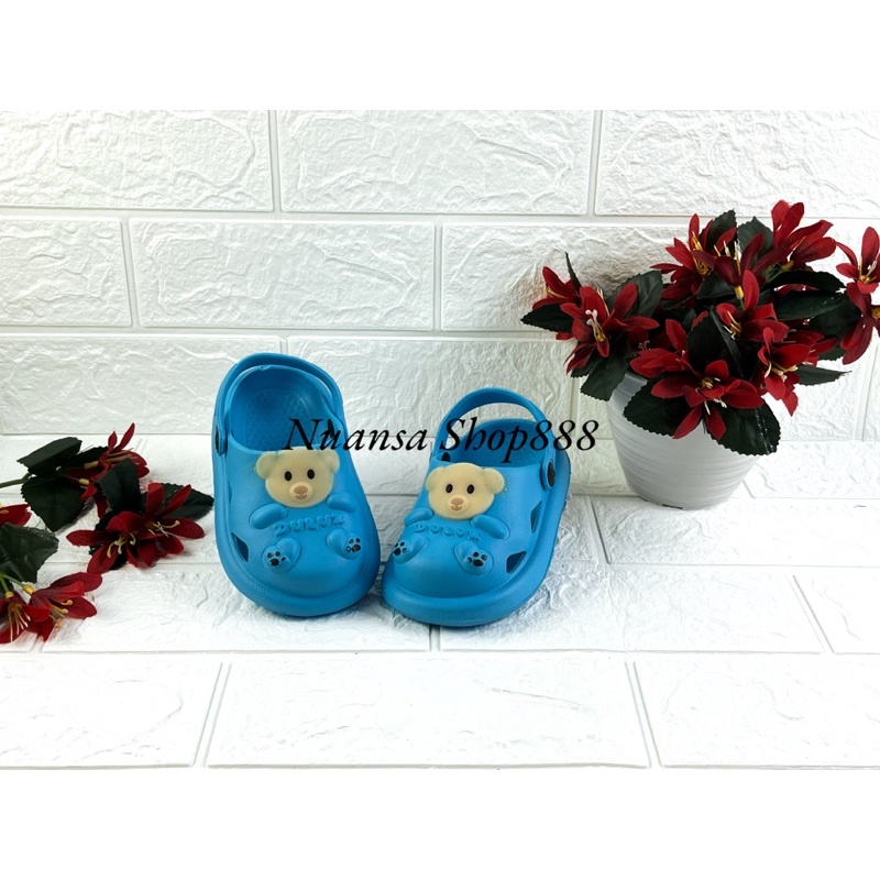 DX-378E Sandal Baim Anak Laki Laki Karakter Boneka Bear Merek Dulux Ukuran 20-25