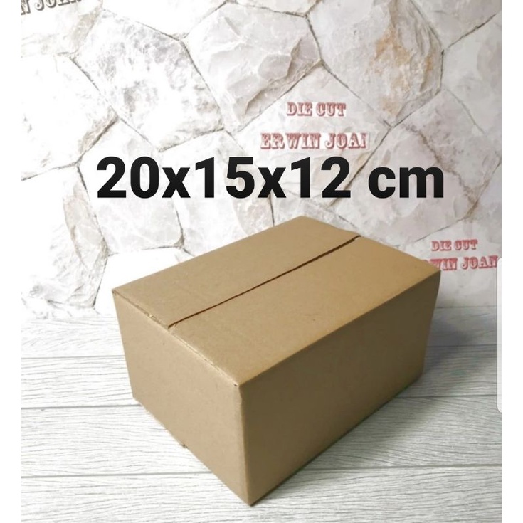 

Kardus / Box / uk 20x15x12 cm / Karton Packing Polos Baru ST