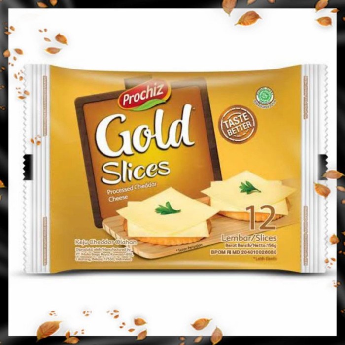 

T0P PROCHIZ GOLD SLICES ISI 12 LEMBAR / KEJU SLICE / KEJU LEMBARAN NICE