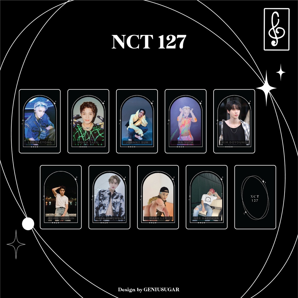 [DECO NCT] PHOTOCARD BOYFRIEND MATERIAL SELCA 127 DREAM WAYV 2020 UNOFFICIAL