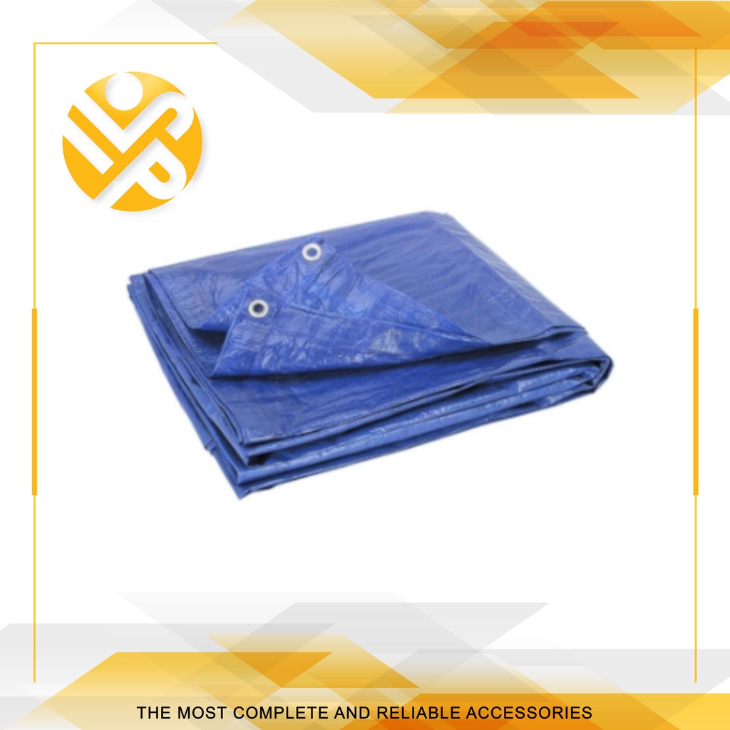 TERPAL PLASTIK Tipe A3 Ukuran 4 x 6 / Tenda Plastik Biru 4x6