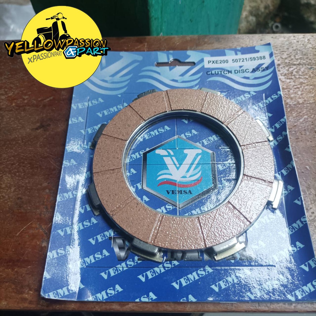 Kampas Kopling Vespa Super Sprint Ps Px Exclusive2 Excel Vemsa