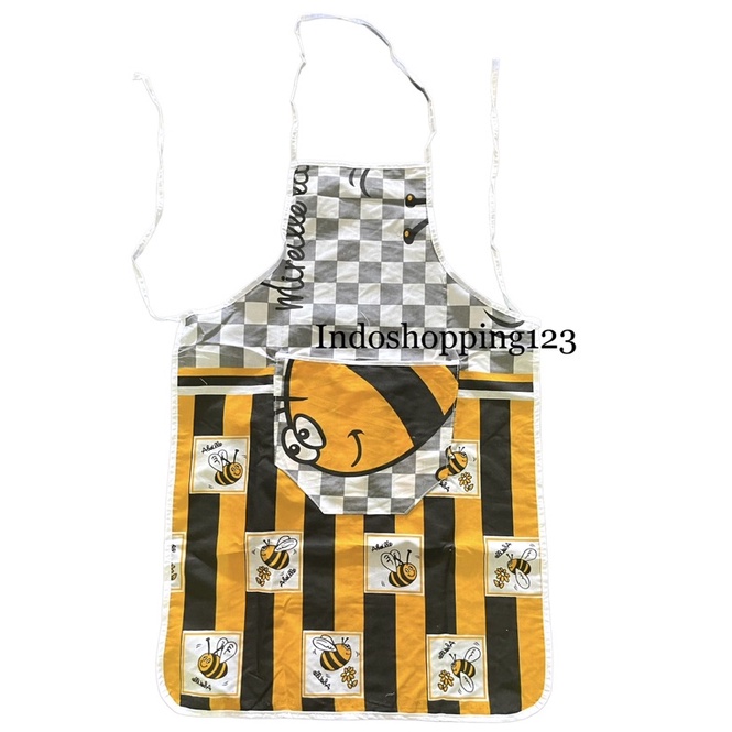 Celemek Dapur - Celemek Masak Apron Karakter Lucu - Baju Dapur Apron Tahan Air Dan Tahan Minyak