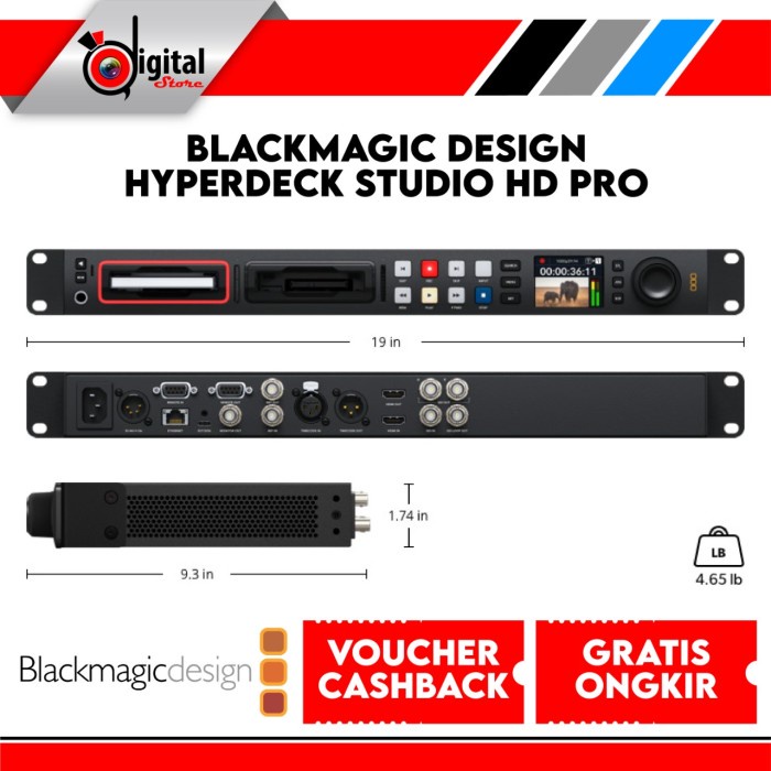Blackmagic Design HyperDeck Studio HD Pro