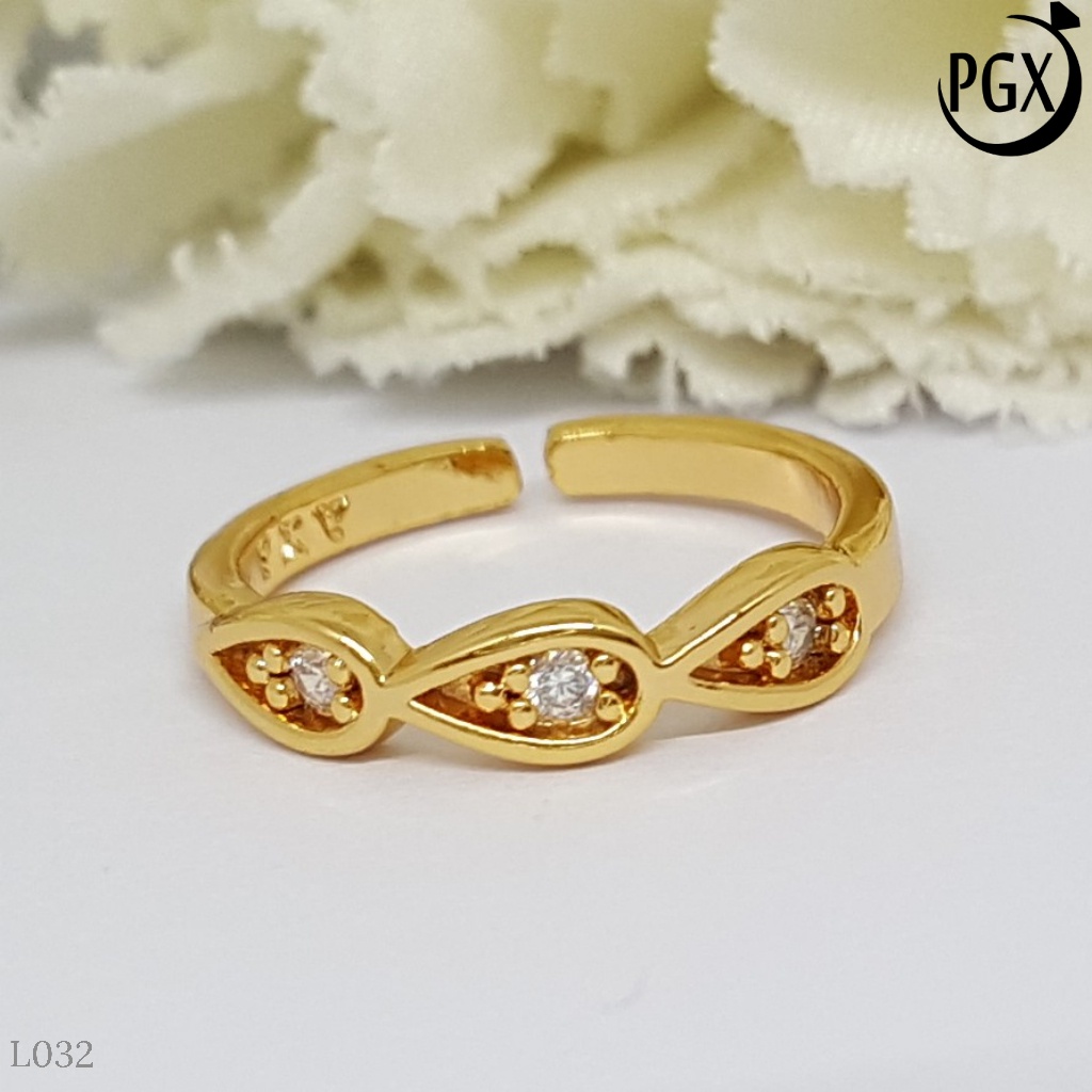 PGX Cincin Anak Xuping Aksesoris Perhiasan Lapis Emas Premium - L032