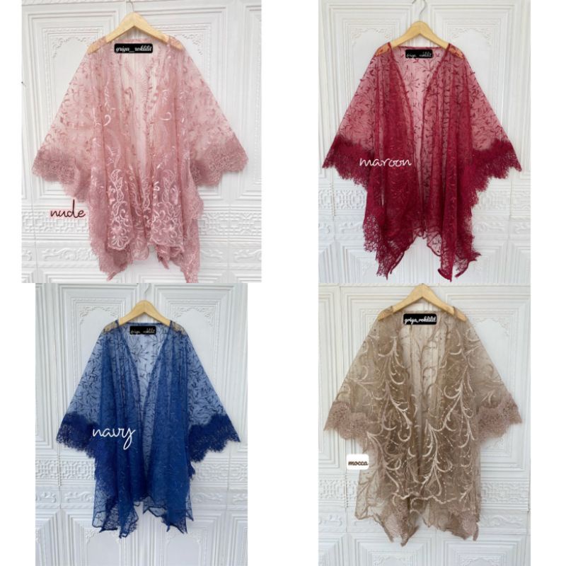 KEBAYA CAPE OUTER / CAPE BROKAT / OUTER KEBAYA