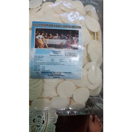 

Roti Perjamuan kudus/ Hosti Perjamuan Kudus 1000Pcs