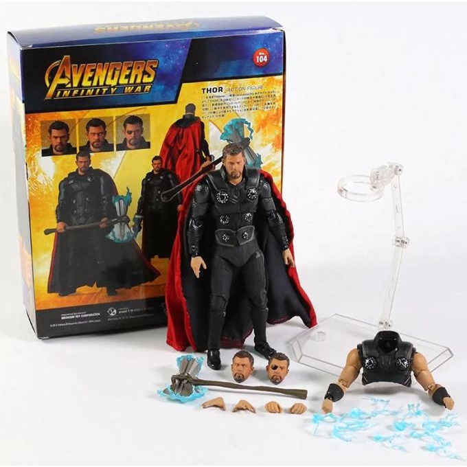 Figure Mafex Thor Avengers Infinity War SHF Action Figure Marvel