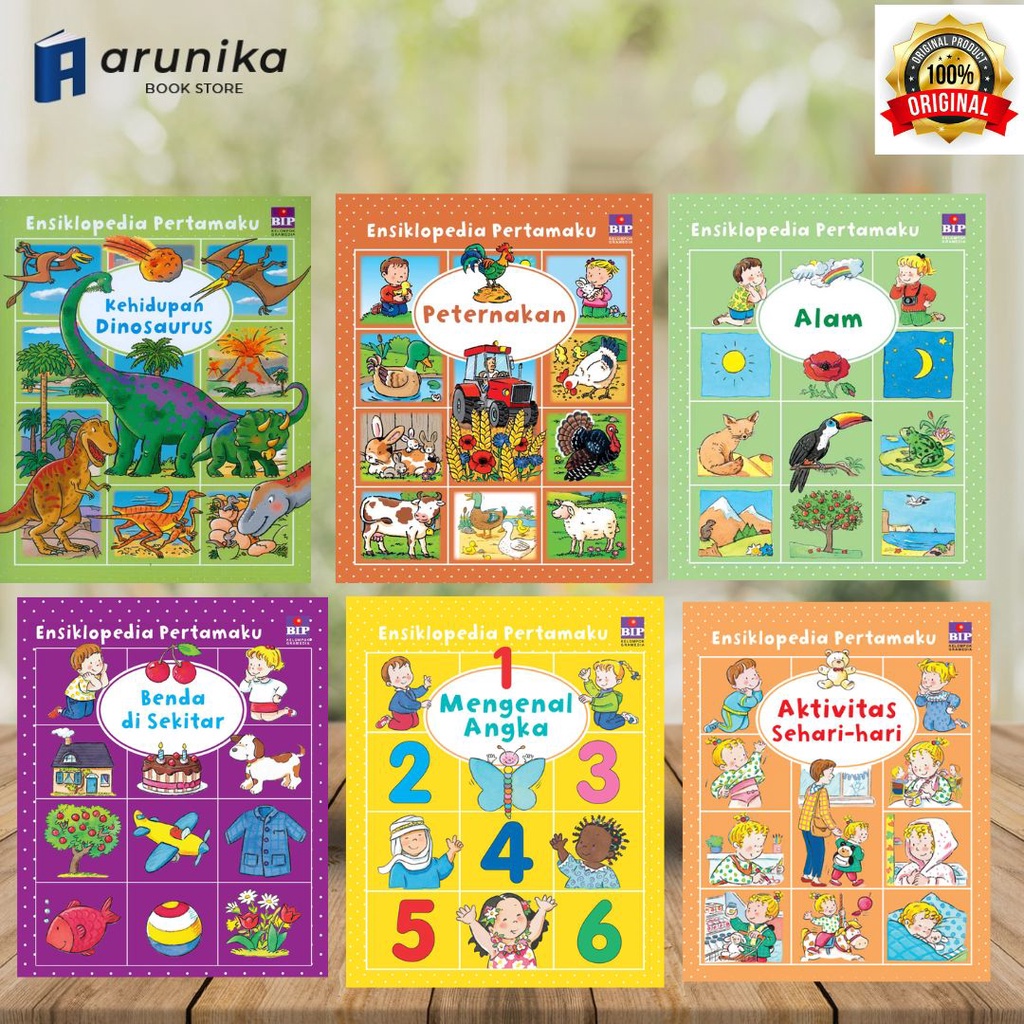 Paket Ensiklopedia Pertamaku isi 6 buku / BIP - Original