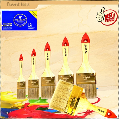 Kuas Cat Yozuri Kuas Cat Tembok Kuas Cat Minyak
