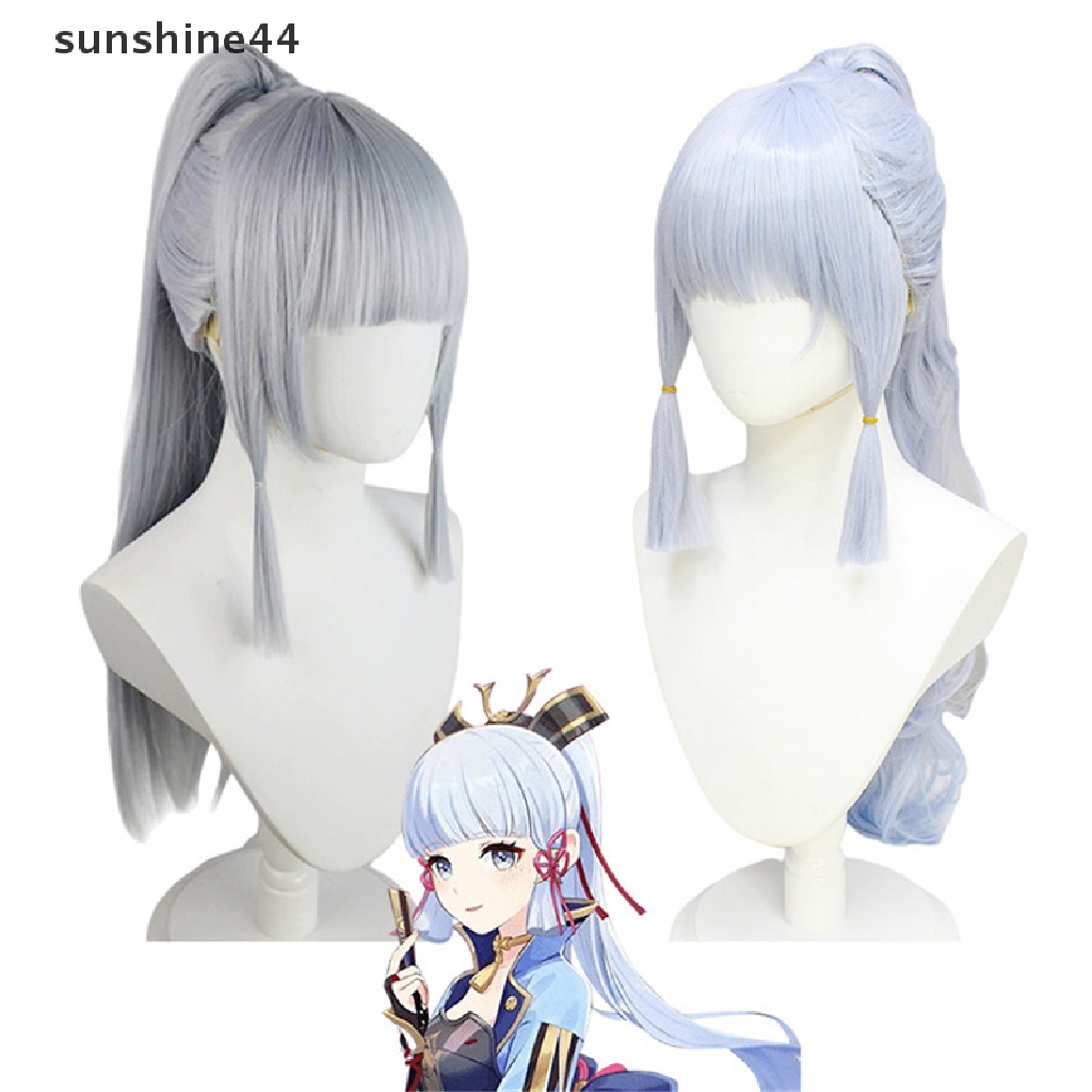 Sunshine Genshin Wig / Rambut Palsu Sintetis Tahan Panas Untuk Cosplay