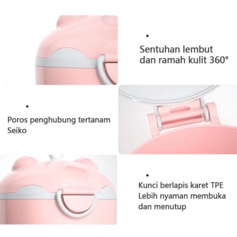 WADAH SUSU BUBUK BAYI PORTABLE TEMPAT PENYIMPANAN KONTAINER TRAVELLING