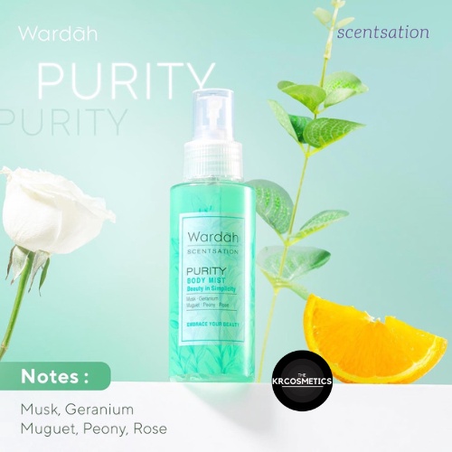 Wardah Scentsation Body Mist 100ml