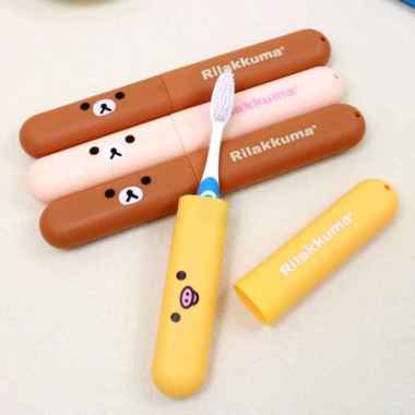 Box Kotak Sikat Gigi Portable Travel Toothbrush Case Penutup Steril