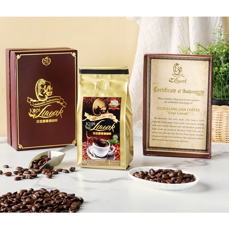 

Luwak Liar Mandailing 250GR / Luwak Wild Coffee Mandailing 250gr Box