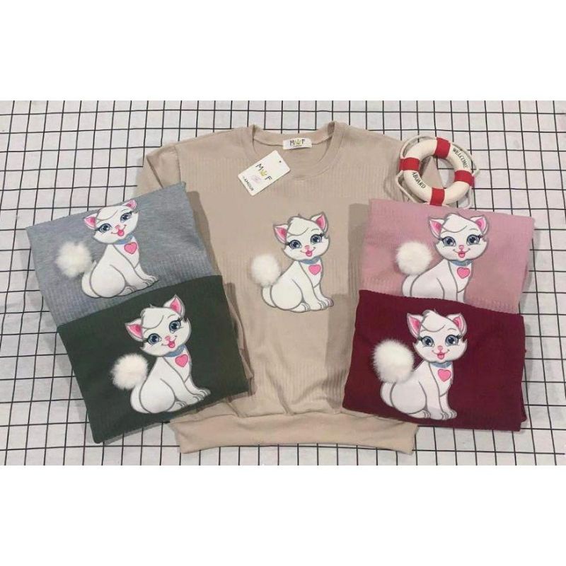 atasan sweater rajut impot MF original premium