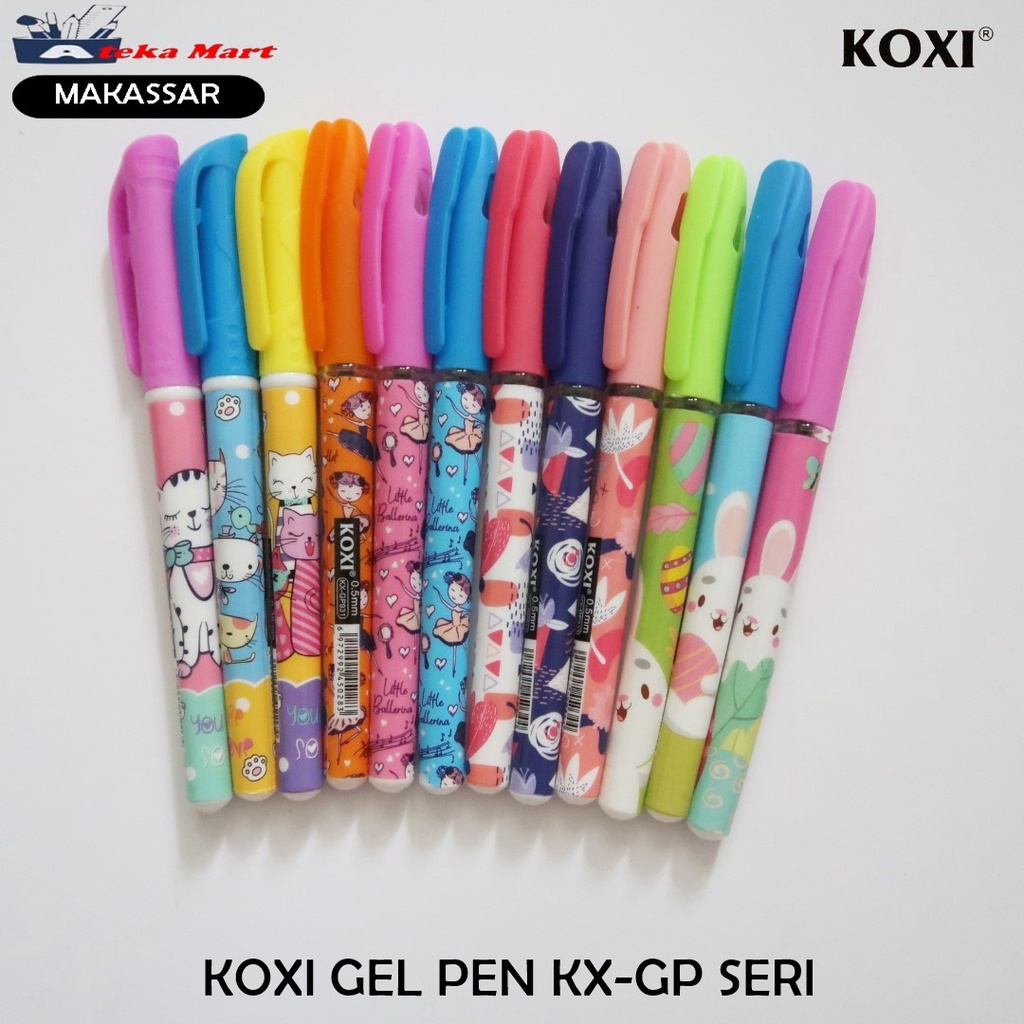 

[PCS] KOXI GEL PEN GP-KX SERI PEN MURAH LUCU