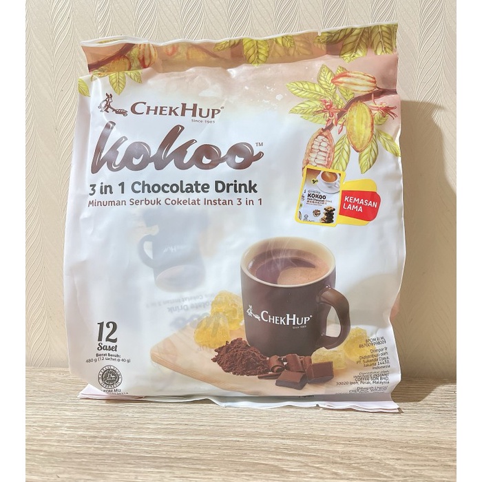 

NEW Chek Hup Kokoo Hot Chocolate 3in1 Drink