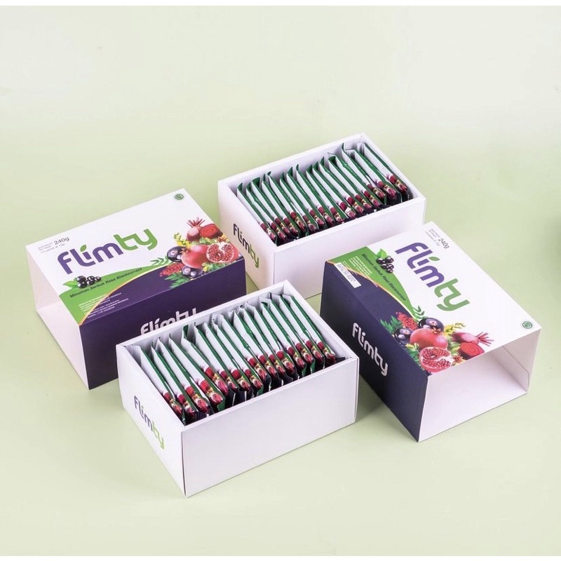 FLIMTY Fiber - Antioksidan (1 box isi 16 bungkus)