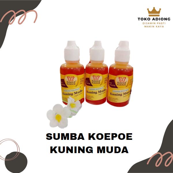 

SUMBA KOEPOE KUNING MUDA