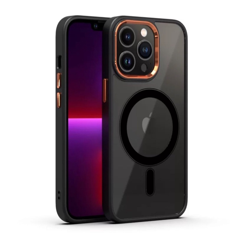 Case magnetic premium iphone 11 12 13 14 15 16 plus pro max soft hard case magsafe clear mewah keren terbaru