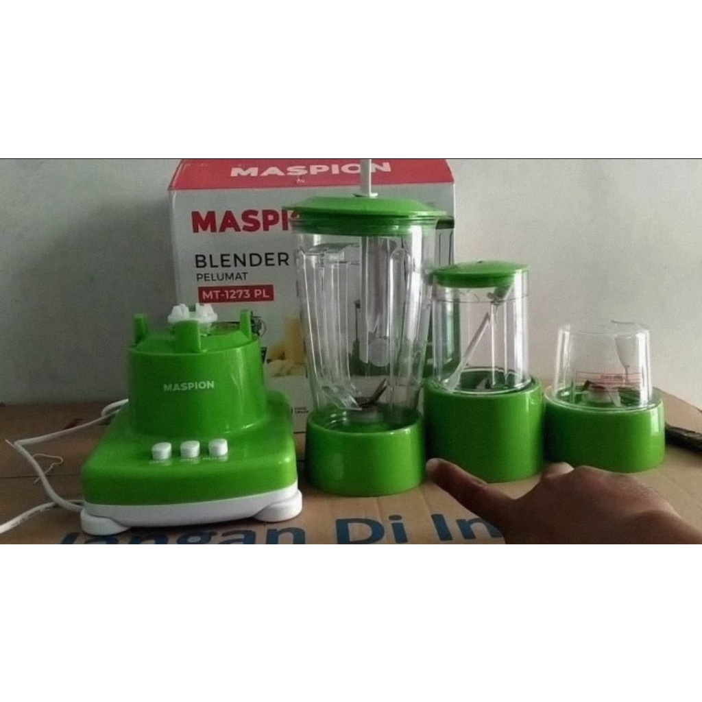 MASPION Blender 3in1 Plastik 1 Liter MT-1273 PL