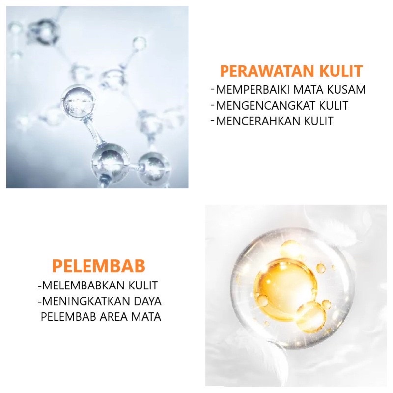 COD MEDAN TERMURAH LAMEILA 3302 MOISTURIZING EYE CREAM MULTI-EFFECT / KRIM MATA PELEMBAB MULTI-EFEK