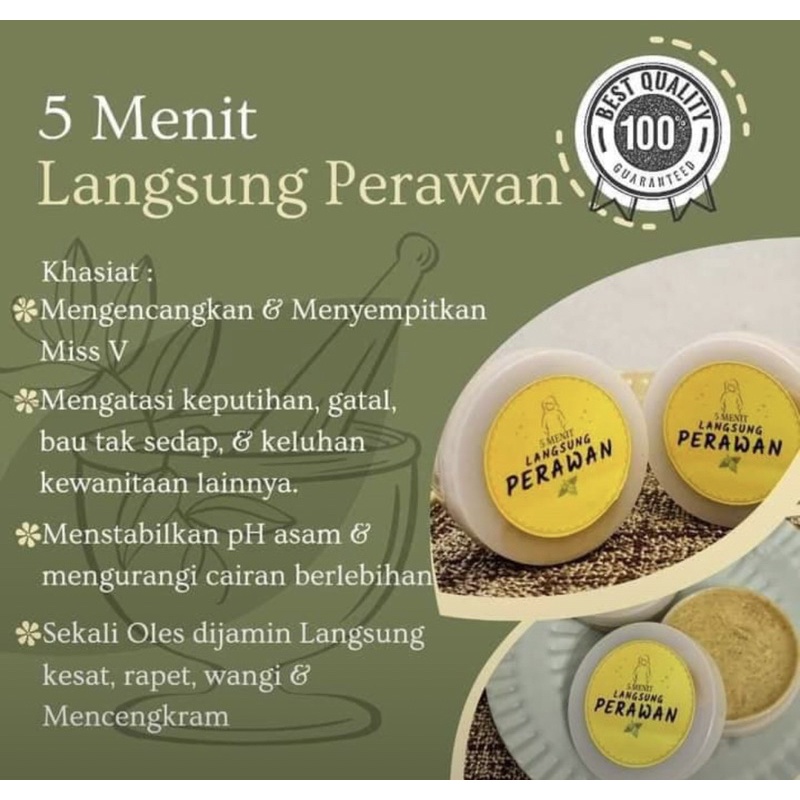 Herbal 5 Menit Langsung Perawan