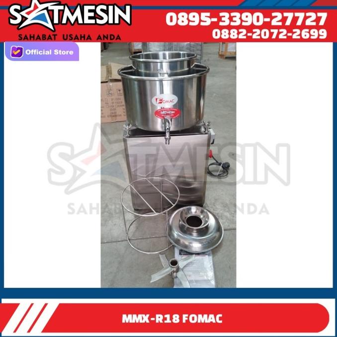 MESIN PENGADUK ADONAN BAKSO FOMAC MMX-R18