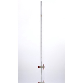 Buret with teflon stopcock 10 ml IWAKI