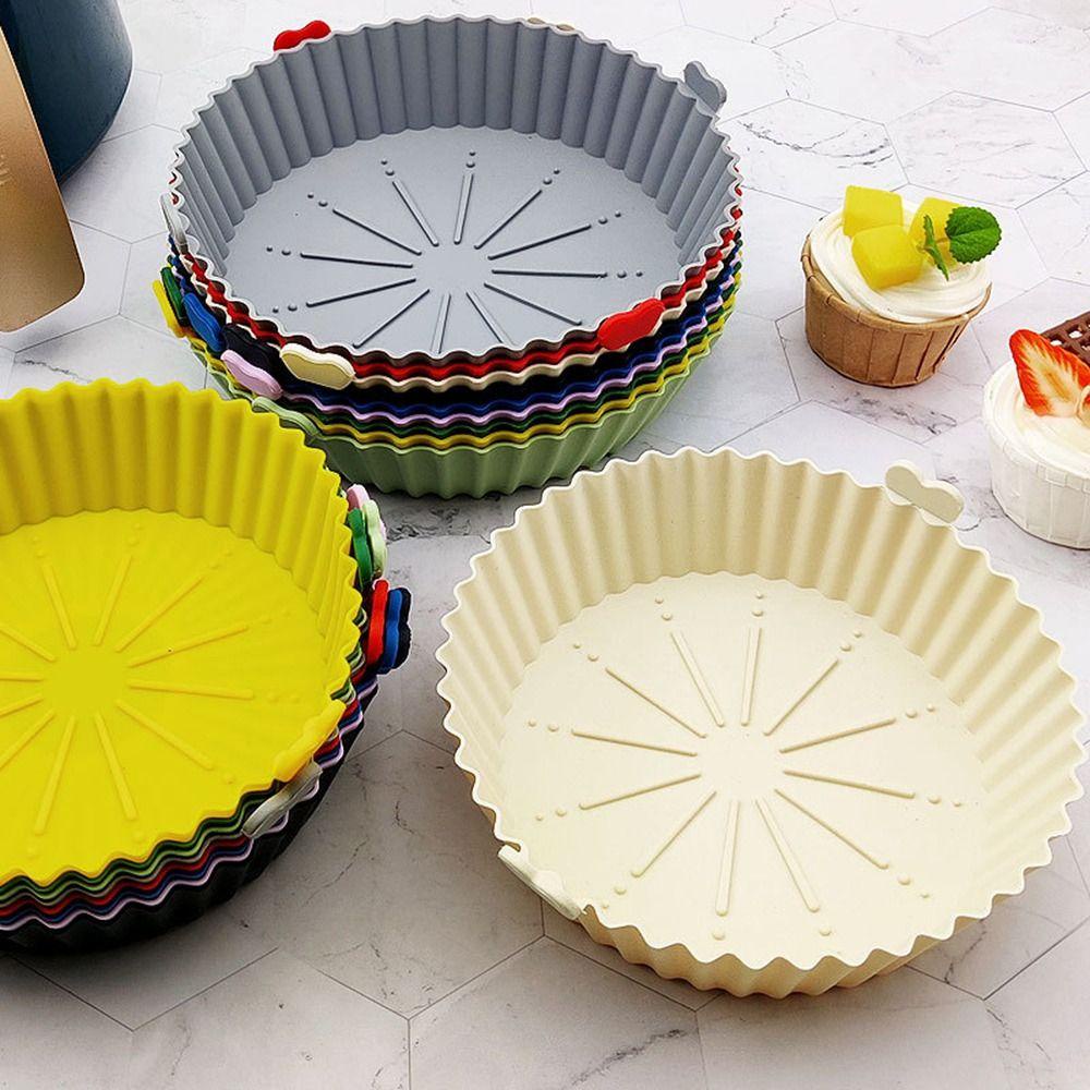 Preva Panci Silikon Bulat Pengganti Masak Reusable Pizza Plate Baking Basket