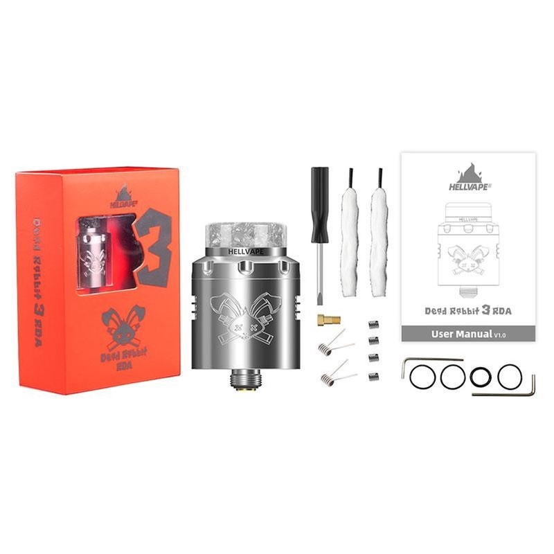 Dead Rabbit v3 RDA 24mm Authentic by Hellvape
