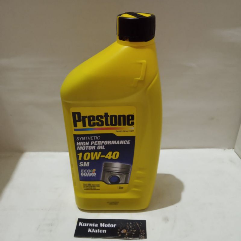 Oli Mesin Prestone 10W-40 SM Synthetic 1 liter