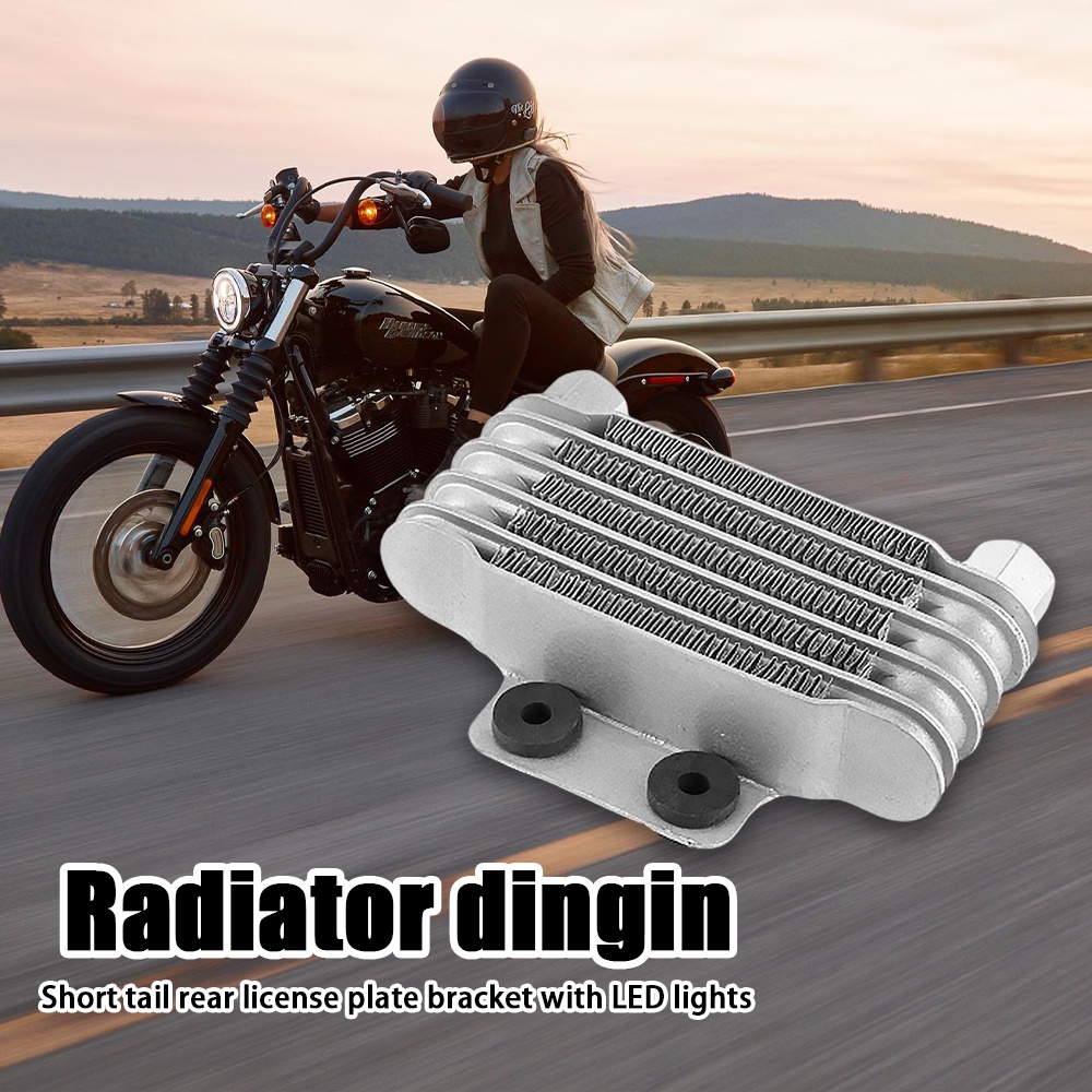 Cooler Radiator 125CC-250CC Motorbike Dirt Bike ATV Oil Cooler Aluminum 125ml