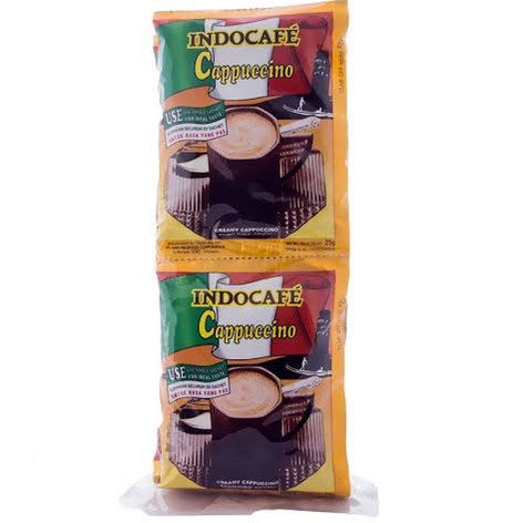 

INDOCAFE CAPPUCCINO ISI 10 SACHET AYES TOSERBA