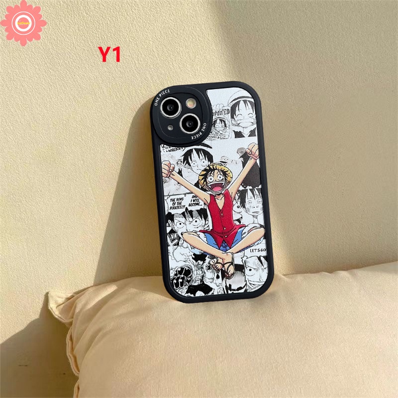 Kartun Lucu One Piece Luffy Zoro Case Samsung A14 A04 A12 A32 A03 A13 A04E A21s A52 A53 A03s A20s A22 A04s A73 A72 A71 A10s A52s A50s A33 M22 A51 A30s A50 A11 A02s A23 A31 A20