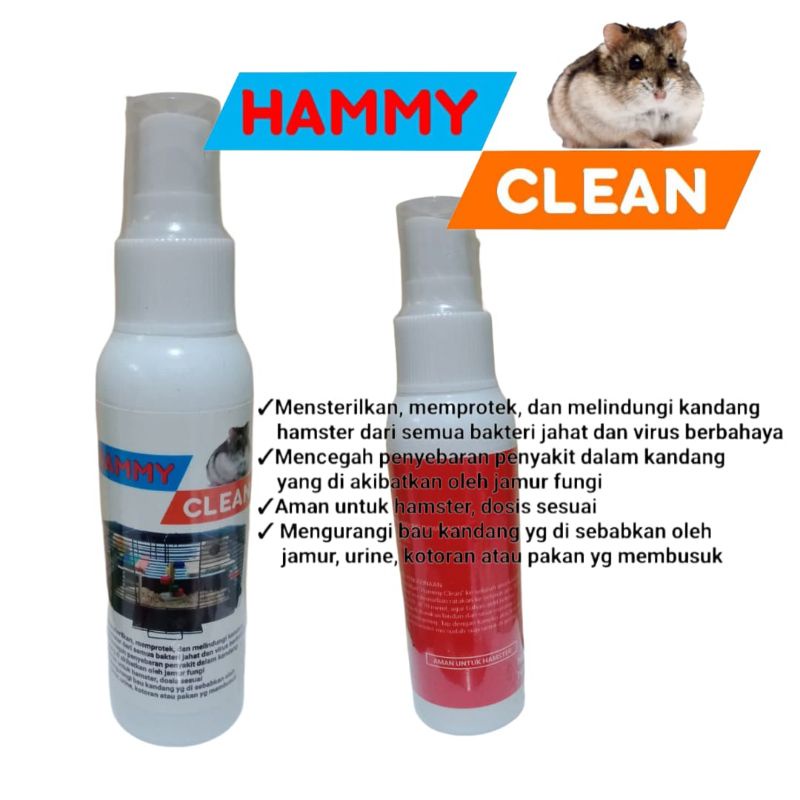 Penghilang Bau Kandang Hamster Hammy Clean