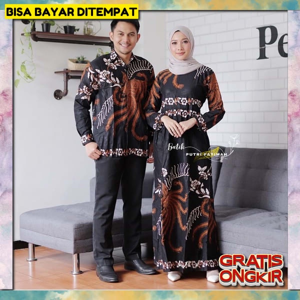 Set Couple Suami Istri Baju Pasangan Kekinian Stelan Bj Kopel Kondangan Set Gamis Keluarga Pakaian C