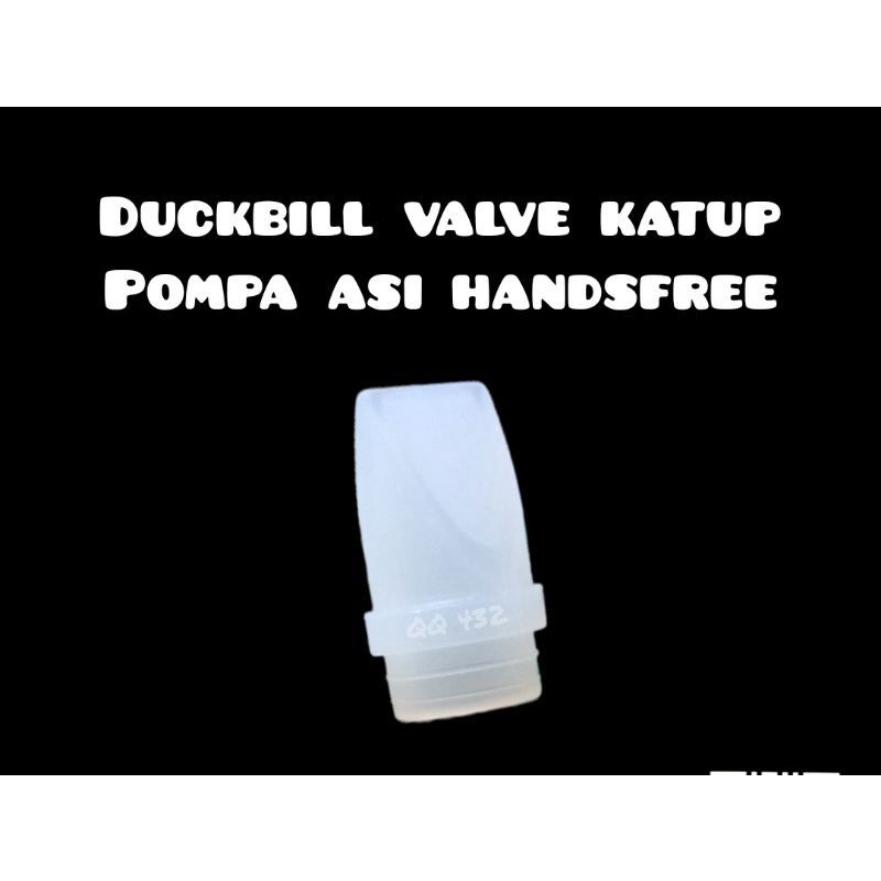 Sparepart Pompa Asi Handsfree Duckbill Valve Duckbill valve katup silikon suku cadang pompa asi handsfree