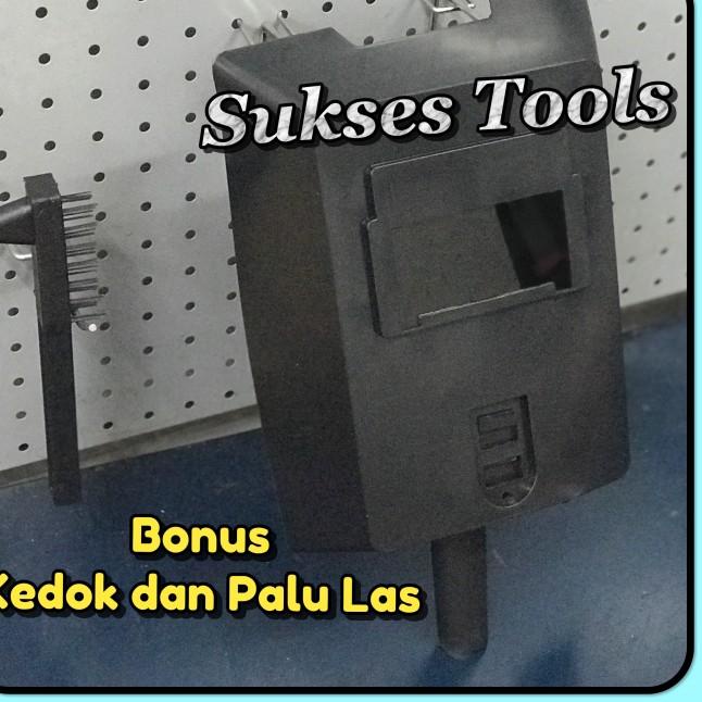 Tang Las / Welding Holder + Tang Massa /Earth Clamp Set + Kabel Las