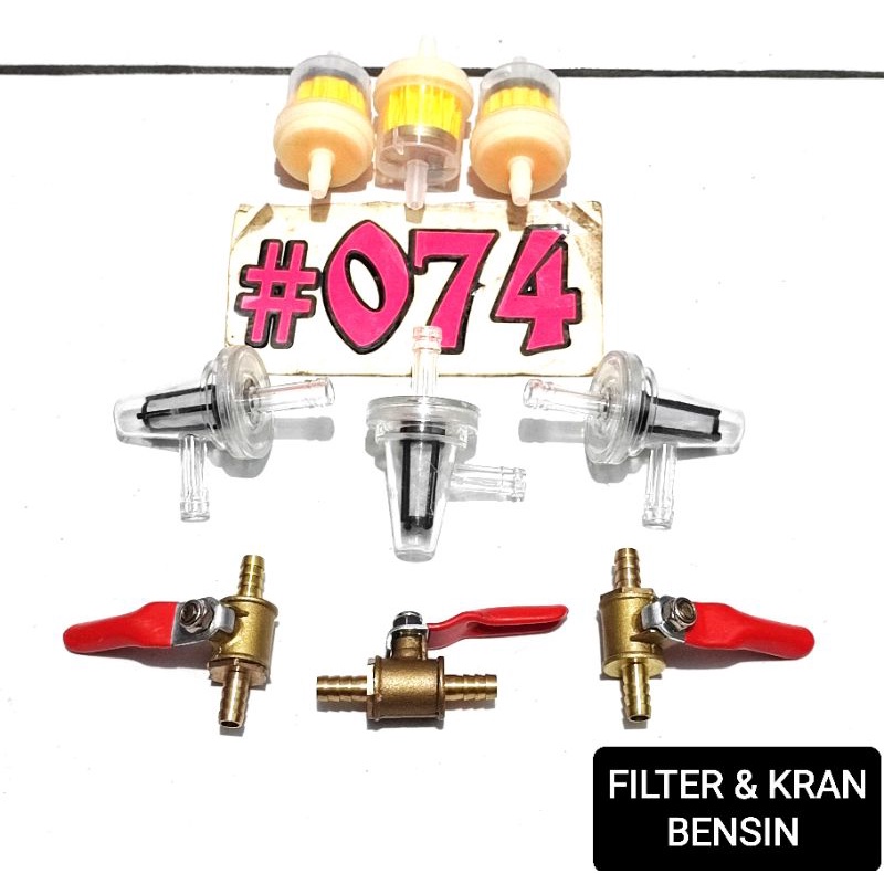 FILTER BENSIN TRANSPARAN FILTER BENSIN MAGNET KRAN BENSIN UNIVERSAL FILTER BENSIN MODEL L IMPORT FIL
