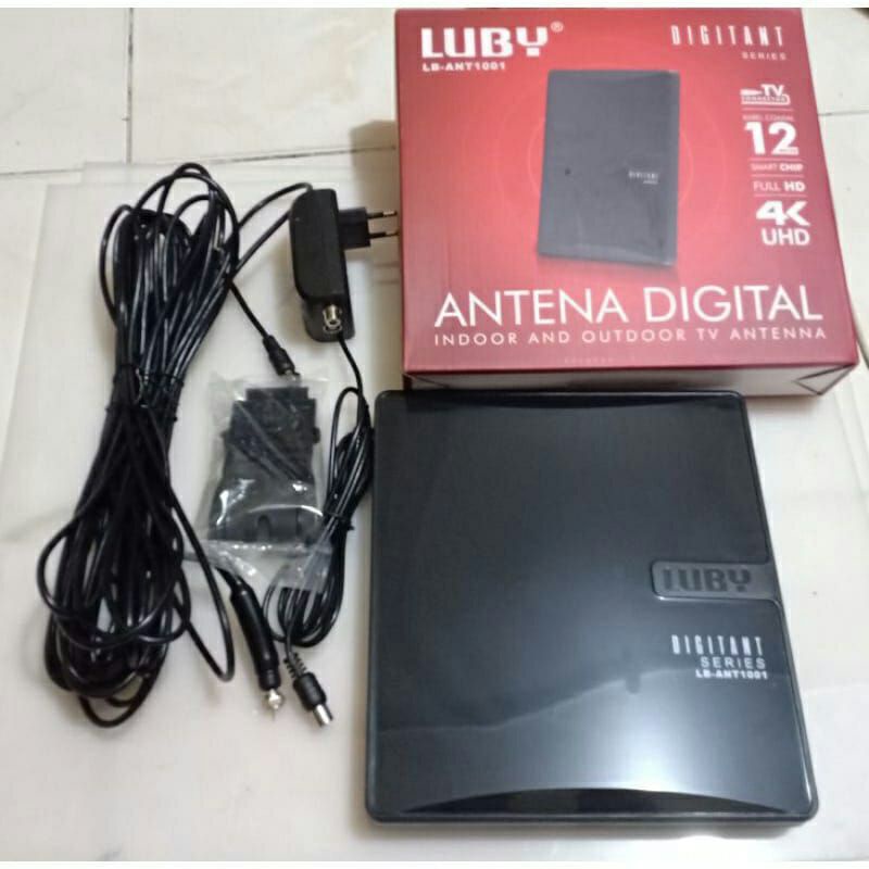 Antena TV Digital Indoor Outdoor Luby Smart Chip HD 4K
