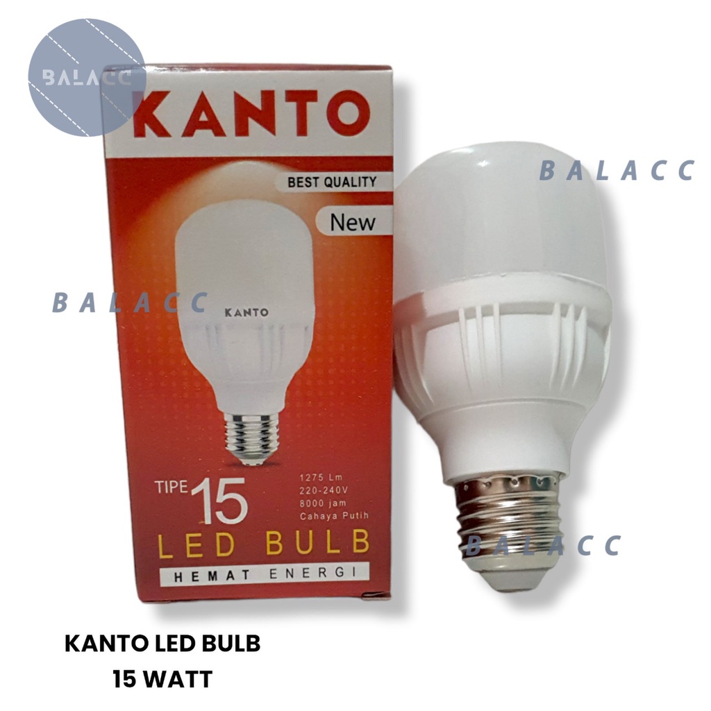 Lampu Led 15 Watt Kanto Bulb Bohlam 15 Watt Capsule 15w Lampu Led Murah 15w