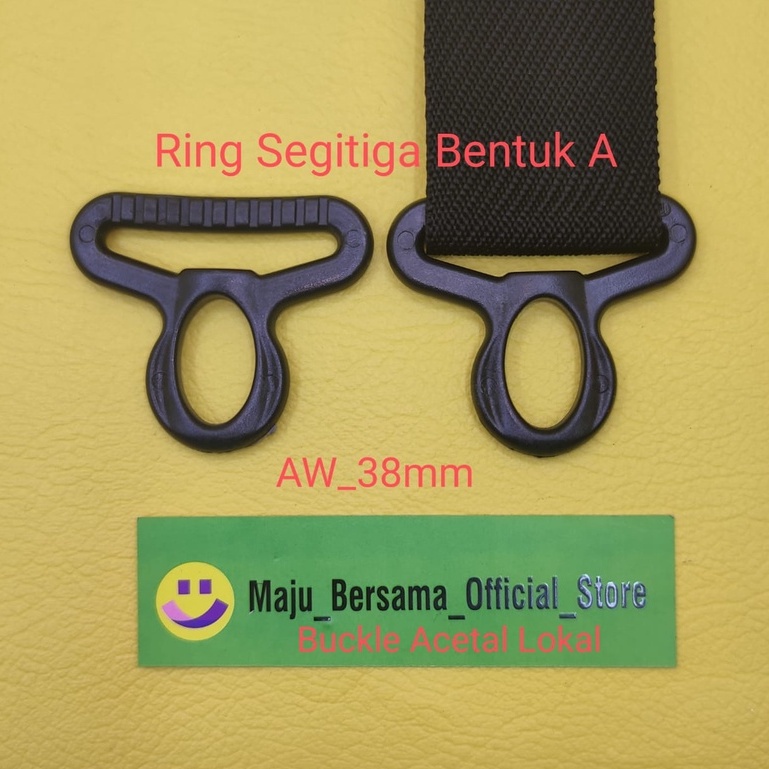 Buckle Acetal Lokal - RING Segitiga Bentuk A ( AW ) SK1