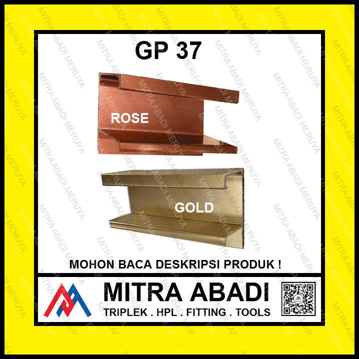 Profil Frame Handle Alumunium Aluminium Huben Gp 37 Gp37 Gp-37