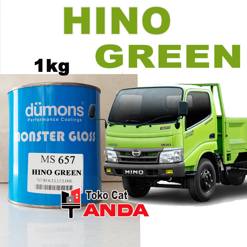 Cat Hino Green Dumons MS 657 - Cat Hijau Hino - Cat truk Hino Green