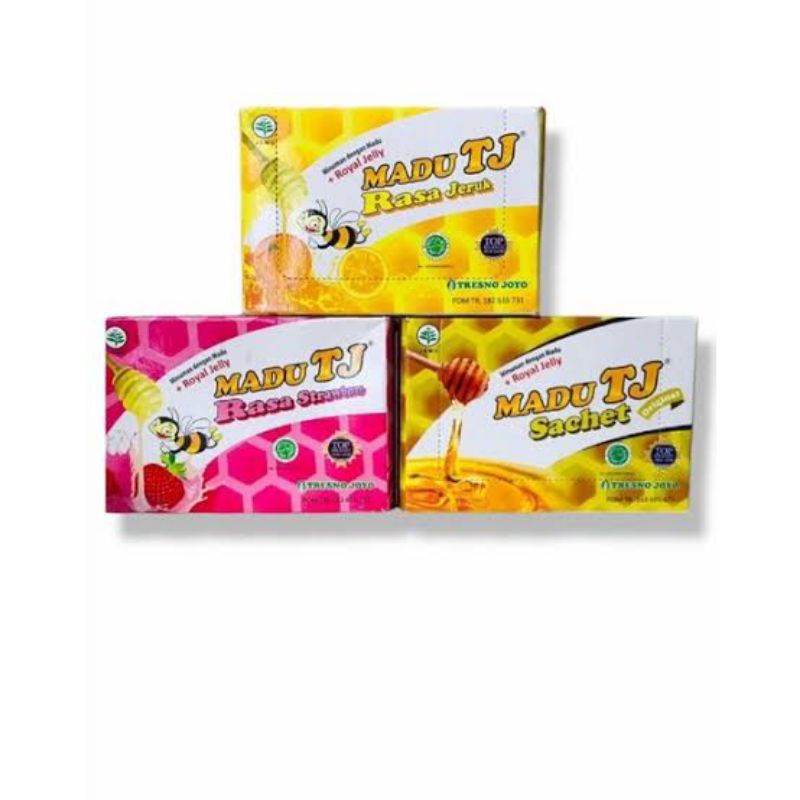 

(B3ST) 1pcs Madu TJ madu sachet siap minum Madu Murah