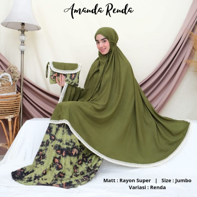 READY Mukena Matt rayon super jumbo murah