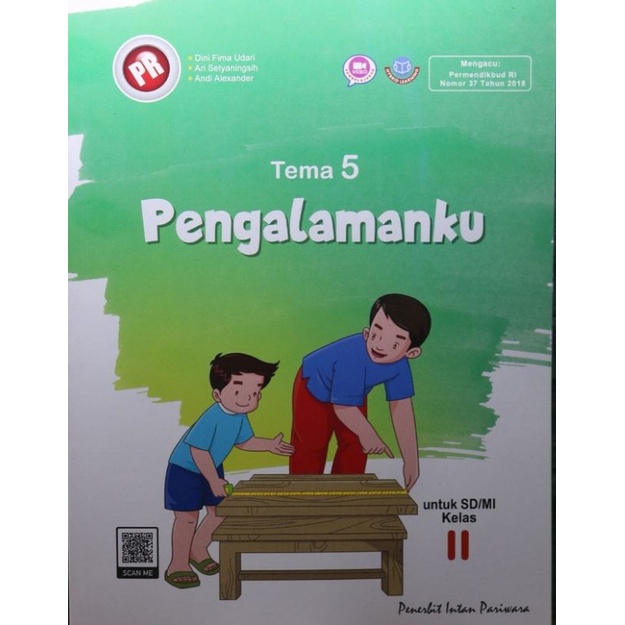 PR INTERAKTIF Tematik Kelas 2 Tema 5 SD/MI Intan Pariwara Edisi 2021-2022 Original